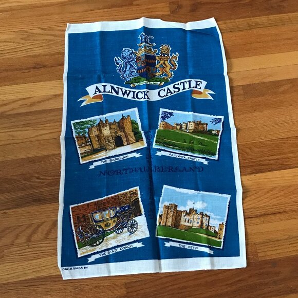 Lot of 4 Vintage Dishtowels Irish Linen British - Picture 14 of 16